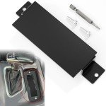 Anti-Theft Steel Neutral Cover Plate, Tamper-Proof Screws Comes with T-20 Tool for Dodge 2015-2023 Challenger SRT Hellcat Redeye,SRT Hellcat, Scatpack 392, Daytona, Hemi