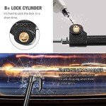 Steering Wheel Lock Anti-Theft Device, Esploratori Anti Theft Car Device, Car Lock,Car Anti Theft Device, Car Theft Prevention,Car Security Products,Antitheft Products(33.5in)