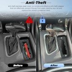 Anti-Theft Steel Neutral Cover Plate, Tamper-Proof Screws Comes with T-20 Tool for Dodge 2015-2023 Challenger SRT Hellcat Redeye,SRT Hellcat, Scatpack 392, Daytona, Hemi