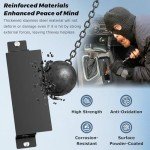 Anti-Theft Steel Neutral Cover Plate, Tamper-Proof Screws Comes with T-20 Tool for Dodge 2015-2023 Challenger SRT Hellcat Redeye,SRT Hellcat, Scatpack 392, Daytona, Hemi