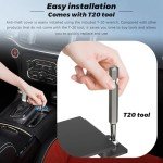 Anti-Theft Steel Neutral Cover Plate, Tamper-Proof Screws Comes with T-20 Tool for Dodge 2015-2023 Challenger SRT Hellcat Redeye,SRT Hellcat, Scatpack 392, Daytona, Hemi