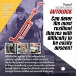 The Original Unbreakable Autolock Patented Automotive Anti-Theft System, Brake or Clutch Pedal Deadbolt Lock for Cars, Trucks, SUV's, Van Security with 3 Keys