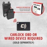CARLOCK TAG 2.0 - Bluetooth Upgrade for Carlock Device. Automatic Security Alerts Based on Your Proximity to The Car, Reducing False Alarms. Up to 1-Year Battery Life. (Not for Standalone Use)