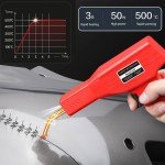 50W Plastic Welding Machine Kit Hot Stapler Welding Soldering Iron Equipment Tools Car Bumper Crack Dent Repair Hot Gun