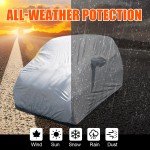 For Benz Smart Fortwo Car Covers Waterproof Auto Sun Shield Cover Universal SUV Anti-UV Snowproof Door Body Exterior Accessories