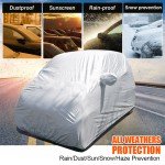 For Benz Smart Fortwo Car Covers Waterproof Auto Sun Shield Cover Universal SUV Anti-UV Snowproof Door Body Exterior Accessories