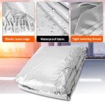 For Benz Smart Fortwo Car Covers Waterproof Auto Sun Shield Cover Universal SUV Anti-UV Snowproof Door Body Exterior Accessories