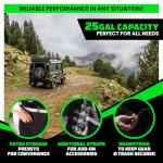 Rhino USA Spare Tire Trash Bag - Ultimate Car Storage Solution For Overlanding Accesories, Firewood, Water, Camping Essentials and More!