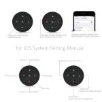 YuYue Electronic Wireless Bluetooth Media Button Remote Selfie Control Car Motorcycle Steering Wheel Music for iPhone or Android with Mount