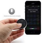YuYue Electronic Wireless Bluetooth Media Button Remote Selfie Control Car Motorcycle Steering Wheel Music for iPhone or Android with Mount