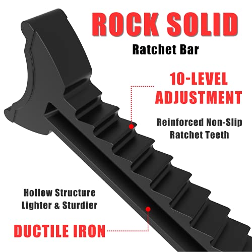 3 Ton Capacity Big Red Steel Jack Stands