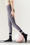 Irisbear Women's Non-Slip Pilates Grippy Socks - 3 Pack