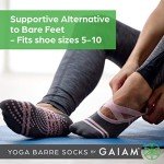 Gaiam Non-Slip Yoga Barre Socks for Everyone