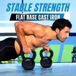Cast Iron Kettlebell Set - 5 to 30 lbs