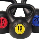 BalanceFrom Wide Grip Kettlebell Set, 3 Weights