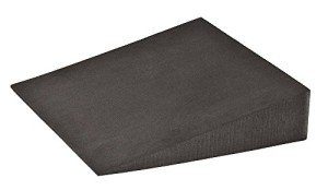 Large Foam Wedge for Pilates Training - Black