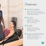 Large Upholstered Wedge for Pilates and Workouts