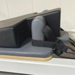 Large Upholstered Pilates Wedge for Home Fitness
