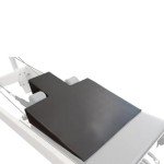 Large Upholstered Pilates Wedge for Home Fitness