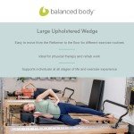 Large Upholstered Wedge for Pilates and Workouts