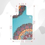 JOOEER Non-Slip Pilates Reformer Cover Mat