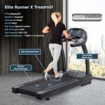 3G Cardio Elite Runner X Treadmill - Bluetooth & 400 lb Capacity