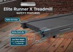 3G Cardio Elite Runner X Treadmill - Bluetooth & 400 lb Capacity