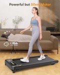UREVO Under Desk Walking Pad Treadmill with Incline