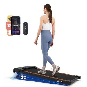 YRUN Compact Walking Pad Treadmill with Remote Control