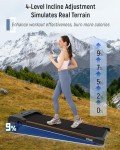 YRUN Compact Walking Pad Treadmill with Remote Control