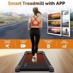 Lysole Portable Walking Pad Treadmill with Incline