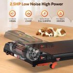 Lysole Portable Walking Pad Treadmill with Incline