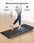 UREVO Portable Under Desk Walking Treadmill