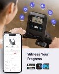 MERACH Recumbent Exercise Bike with Bluetooth and App