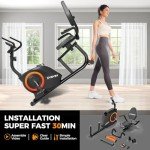 Recumbent Exercise Bike with Magnetic Resistance System