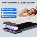 SuperRun Under Desk Treadmill - Portable Walking Pad