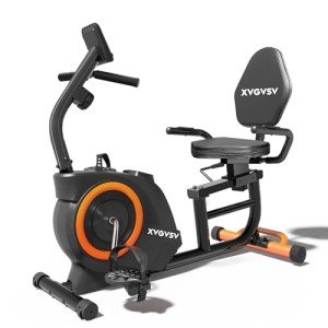 Recumbent Exercise Bike with Magnetic Resistance System