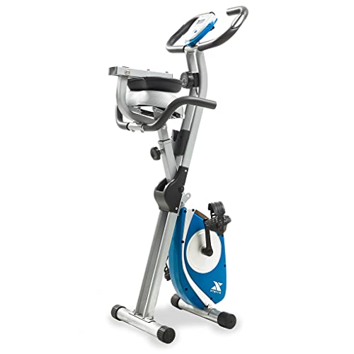 XTERRA Folding Exercise Bike: Cordless, 225 LB Weight Capacity