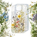 Pressed Flower Case for iPhone and Samsung Models