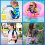 YUNOVA Kids Waterproof AirTag Bracelet - 2 Pack