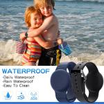YUNOVA Kids Waterproof AirTag Bracelet - 2 Pack