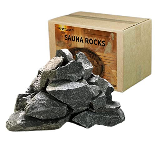 HousyLove 36 lb Lava Rock Sauna Stones