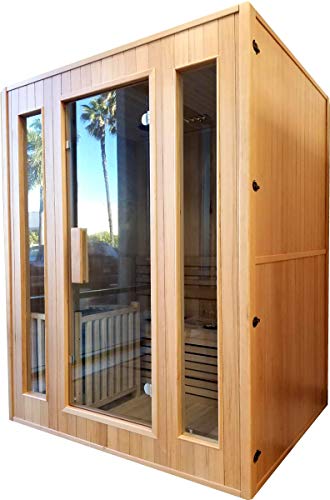 Traditional Swedish Indoor Sauna for 2-3 People
