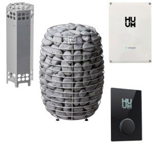 HUUM Hive 12 kW WiFi Sauna Heater with Stones