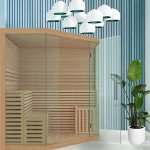 ALEKO Indoor Sauna for 5-6 People - UL Certified