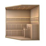 ALEKO Indoor Sauna for 5-6 People - UL Certified