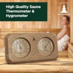 Northwood Sauna 2-in-1 Thermometer & Hygrometer