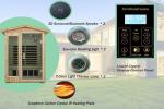 2-Person Outdoor Infrared Sauna with Bluetooth Speakers