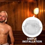 LED Sauna Wall Lamp - Anti-High Temperature Light