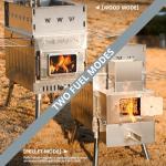 WillowyBe Outdoor Sauna Hot Tent with Rocket Stove